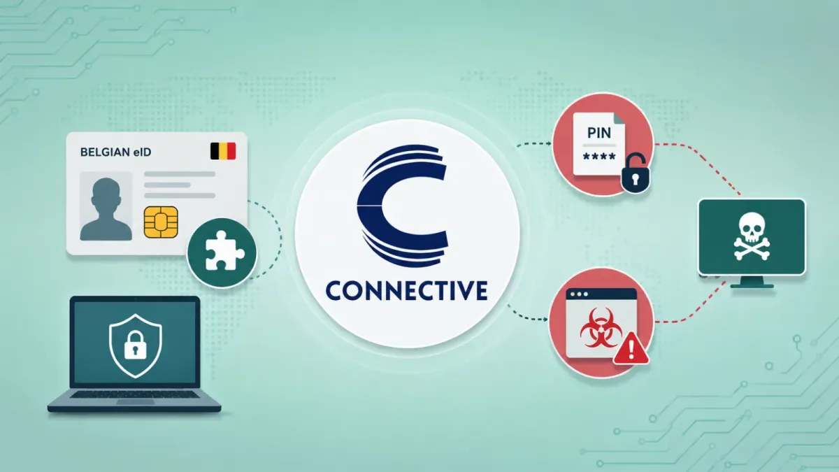 Уязвимости в Connective eID Extension позволяват на атакуващи да крадат белгийски идентификационни PIN кодове и да задействат отдалечено изпълнение на код при посещение на уебсайт (Drive-By RCE)