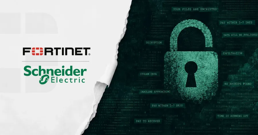 Рансъмуерът Gunra експлоатира уязвимости във Fortinet и Schneider Electric, за да прониква в мрежи