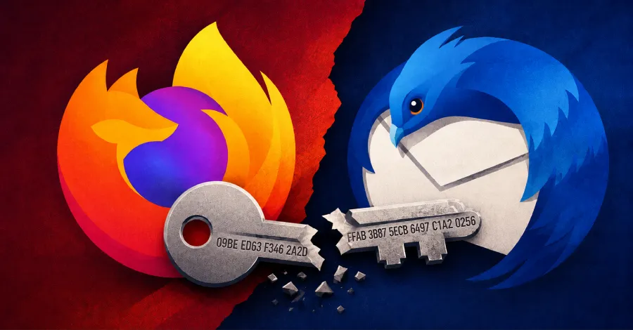 Mozilla анулира ключа за подписване на Firefox и Thunderbird за Linux, след като ключът попадна в частно хранилище