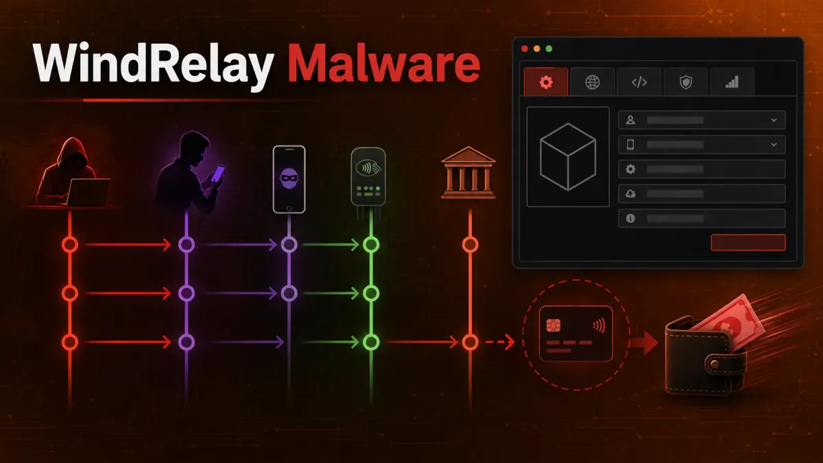 13-минутна атака със зловреден софтуер WindRelay използва SpyNote RAT и NFC Relay за източване на банкови сметки на жертви