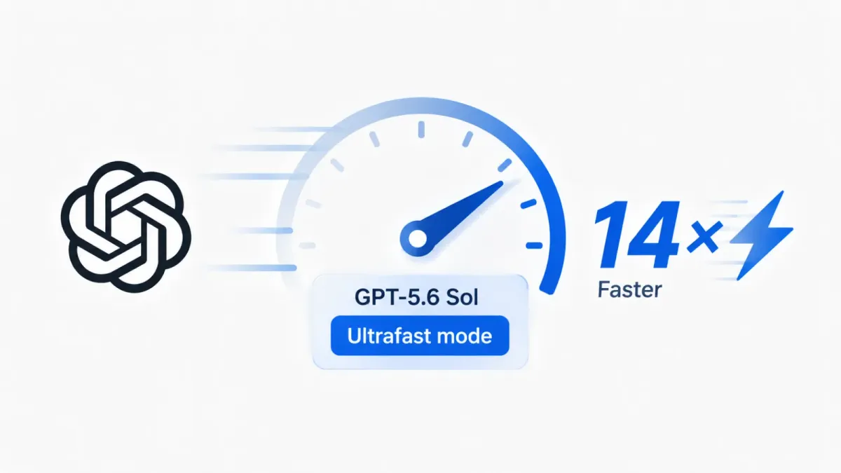 OpenAI представя ултрабърз режим в GPT-5.6 Sol, работещ 14 пъти по-бързо от стандартния режим