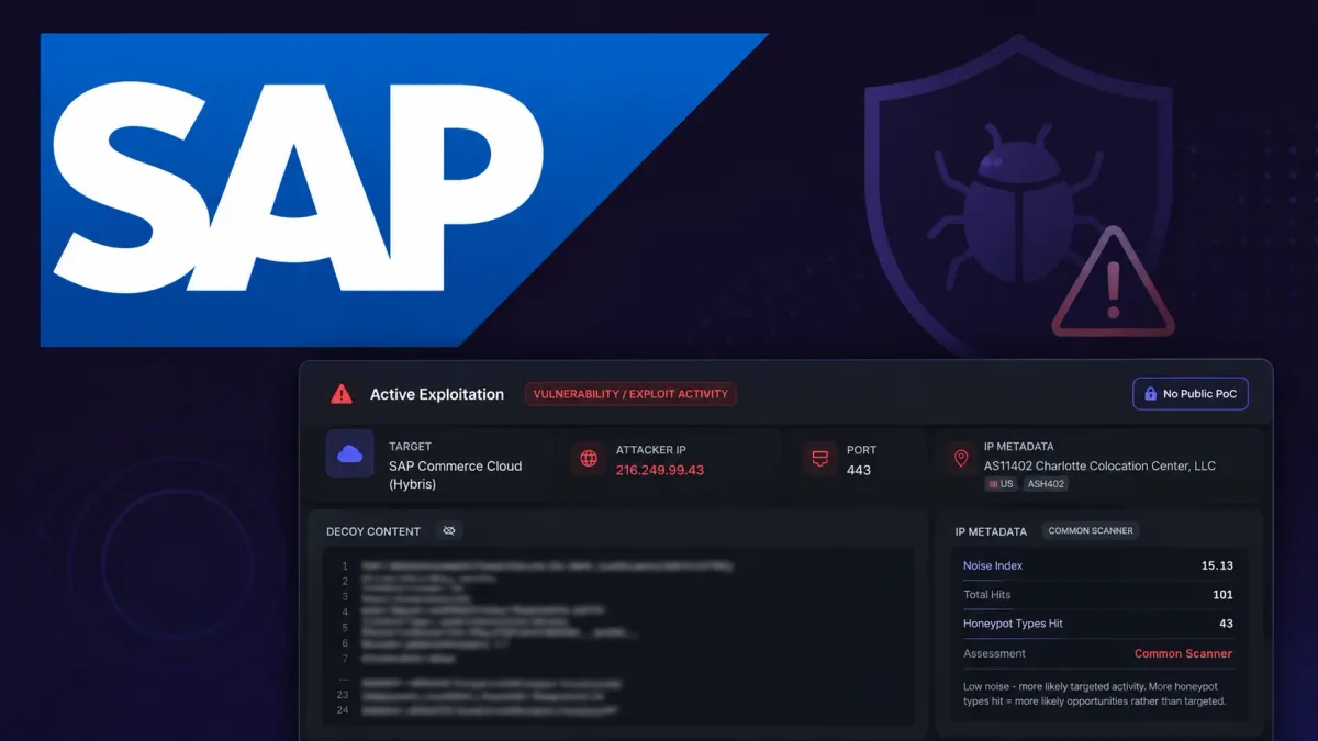 Хакери започнаха да експлоатират критична уязвимост в SAP Commerce Cloud, все още няма публичен PoC