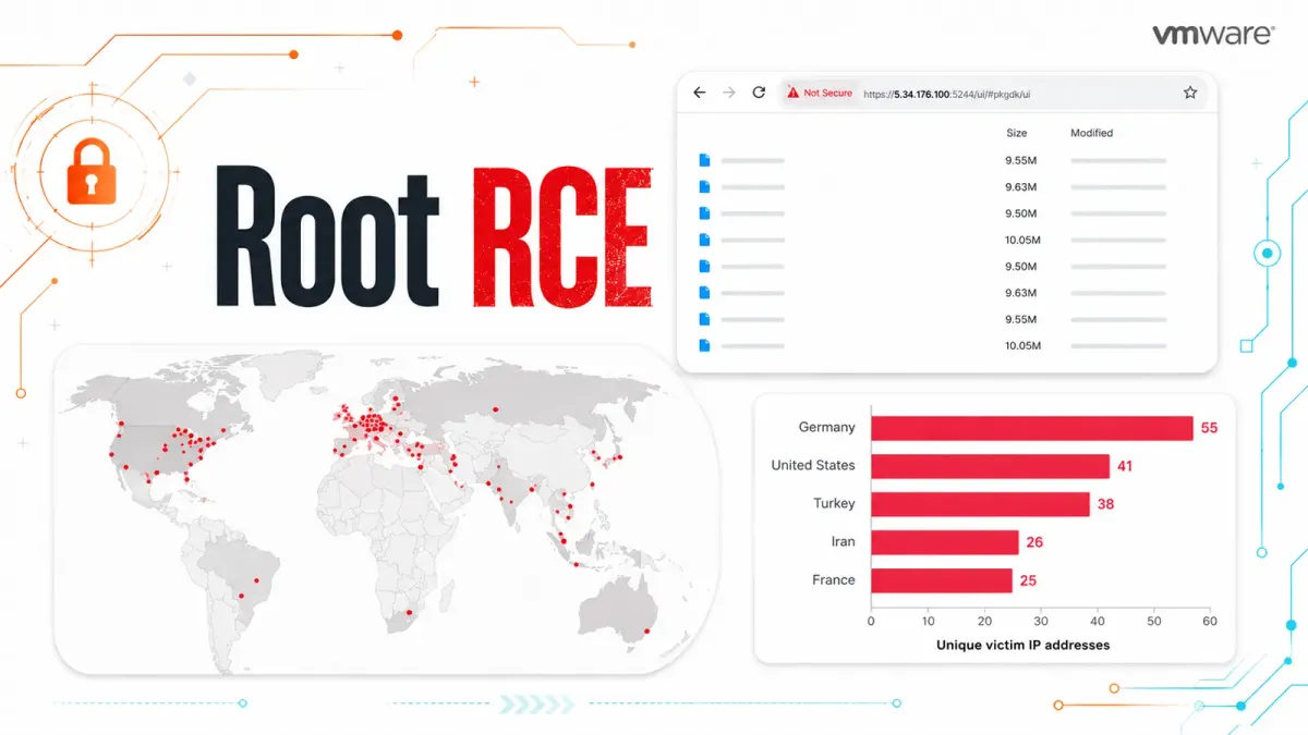 Vmware Syslog Path Traversal се превръща в Root RCE, постоянен SSH достъп и ESXi Ransomware