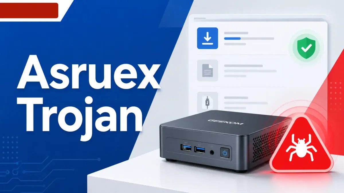 Пакет с драйвери за Realtek LAN за мини компютри GEEKOM е намерен заразен с троянския кон Asruex