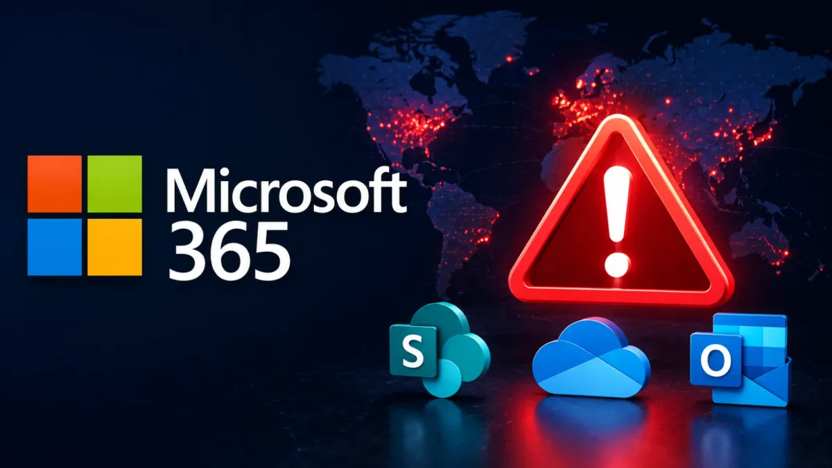 Срив в търсенето на Microsoft 365 прекъсва работата на потребители на SharePoint, OneDrive и Outlook в целия свят