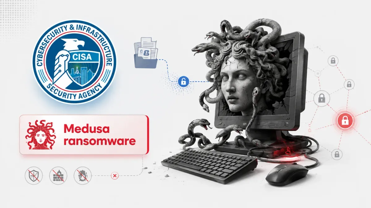 CISA предупреждава: Хакерите зад рансъмуера Medusa крадат данни, деактивират инструменти за сигурност и криптират цели мрежи