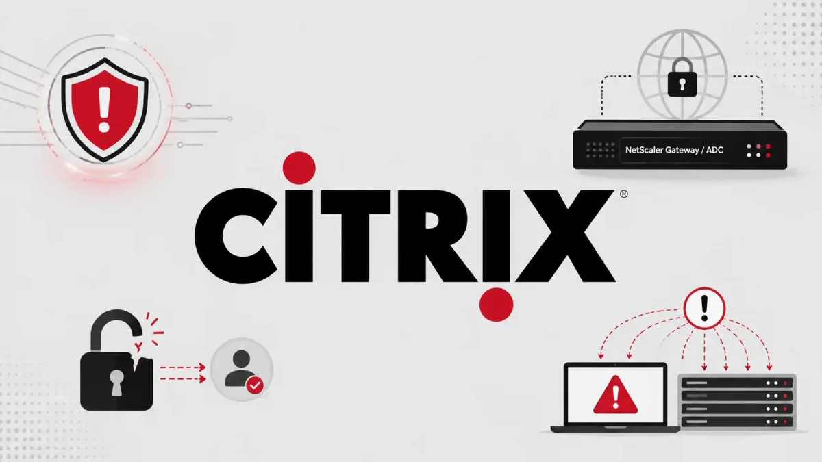 Критична уязвимост в Citrix NetScaler позволява на отдалечени атакуващи да заобикалят автентификацията без идентификационни данни