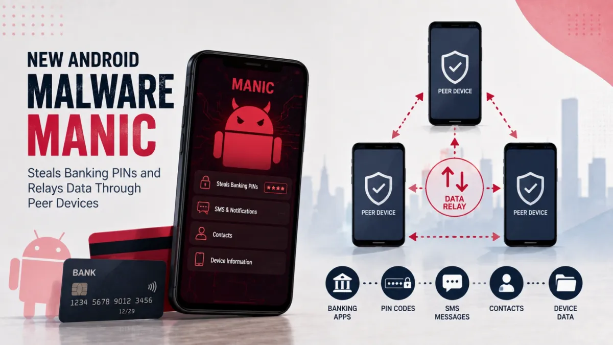 Нов зловреден софтуер за Android краде банкови ПИН кодове и препредава данни през заразени телефони на други хора