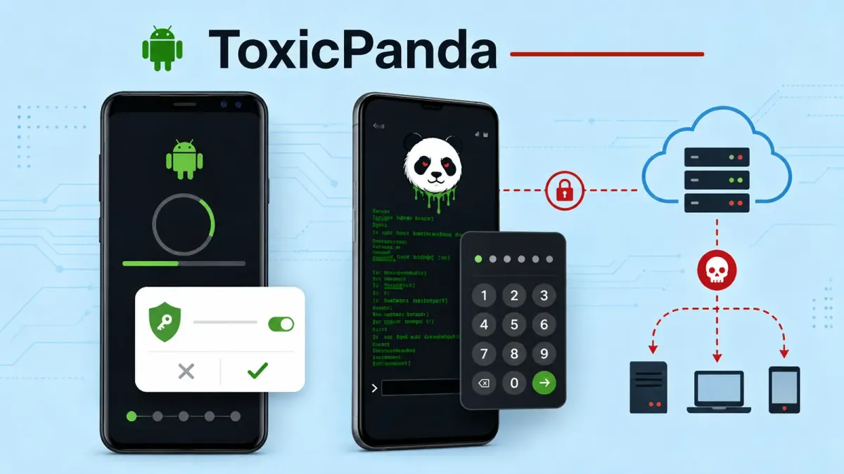 Зловредният софтуер за Android ToxicPanda може да краде банкови ПИН кодове и да получава достъп до конзолата (Shell) на телефоните