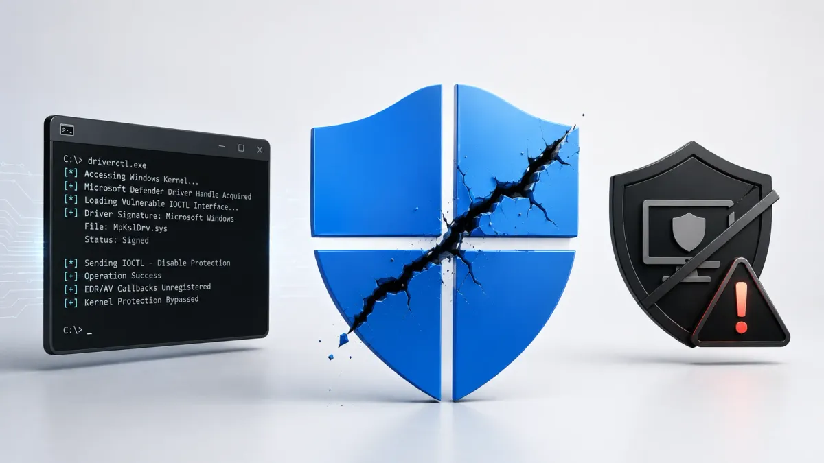 Драйвер на Microsoft Defender може да бъде използван като оръжие за деактивиране на EDR и антивирусен софтуер от ядрото на Windows