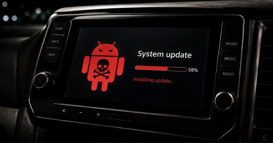 Зловреден софтуер за Android в автомобили се разпространява чрез вградени модули за актуализация с цел рекламни измами и прокси ботнет