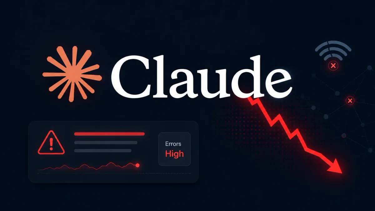 Изкуственият интелект Claude на Anthropic претърпя пореден срив с голям брой грешки
