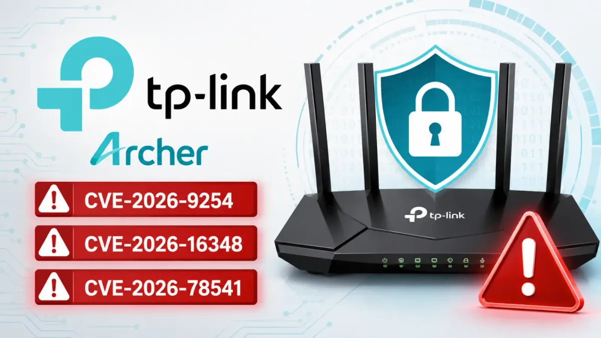 Множество уязвимости в рутери TP-Link Archer позволяват атаки за инжектиране на команди