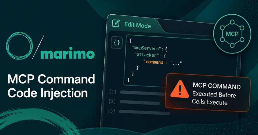 Уязвимост в Marimo Notebook позволява изпълнение на MCP команди преди стартиране на клетките в режим на редактиране