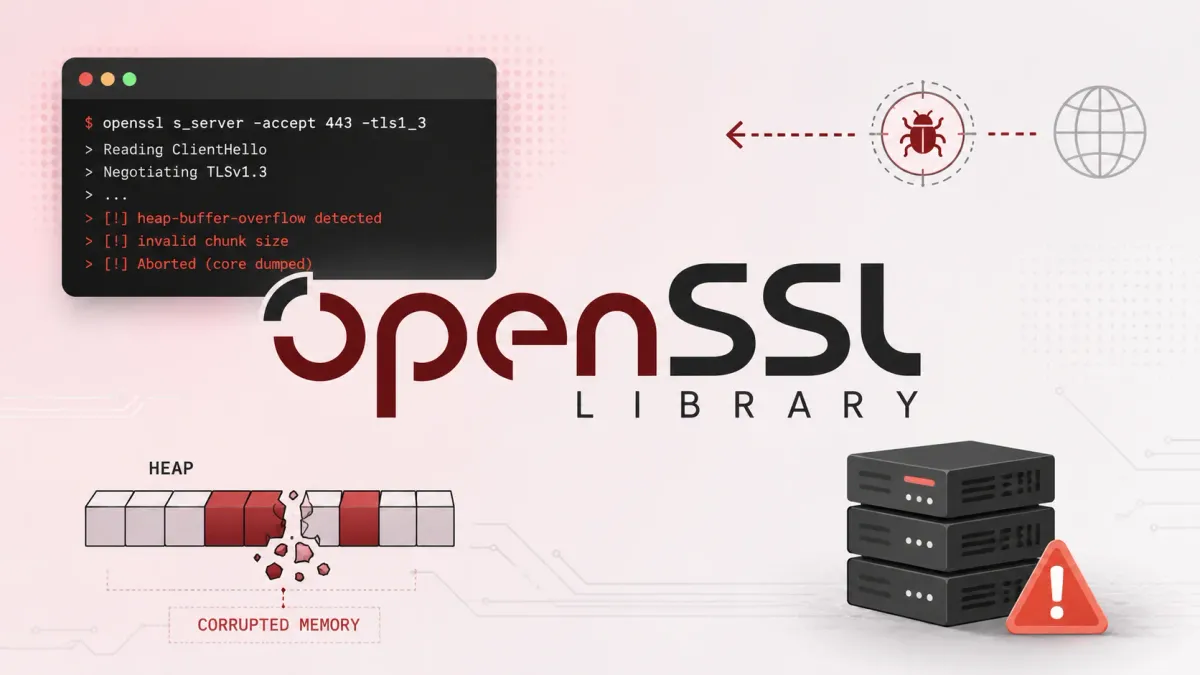 Множество дефекти в OpenSSL позволяват на отдалечени атакуващи да сринат сървъри и да компрометират паметта на хийпа