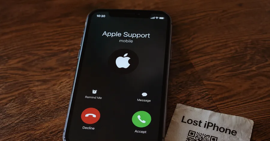 Фалшиви обаждания от поддръжката на Apple с изкуствен интелект таргетират собственици на откраднати устройства за кодове за достъп и 2FA кодове