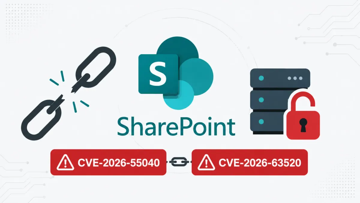 Две уязвимости в Microsoft SharePoint могат да бъдат свързани във верига за хакване на сървъри без парола