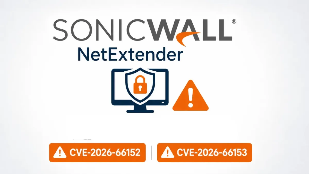 Уязвимости в SonicWall NetExtender позволяват на атакуващ да записва произволни файлове с root права