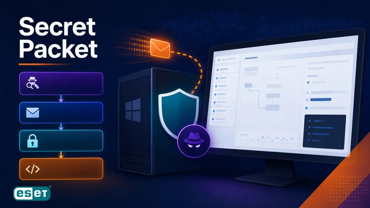 Нова задна врата (backdoor) за Windows се крие в ESET Agent и се задейства с таен мрежов пакет