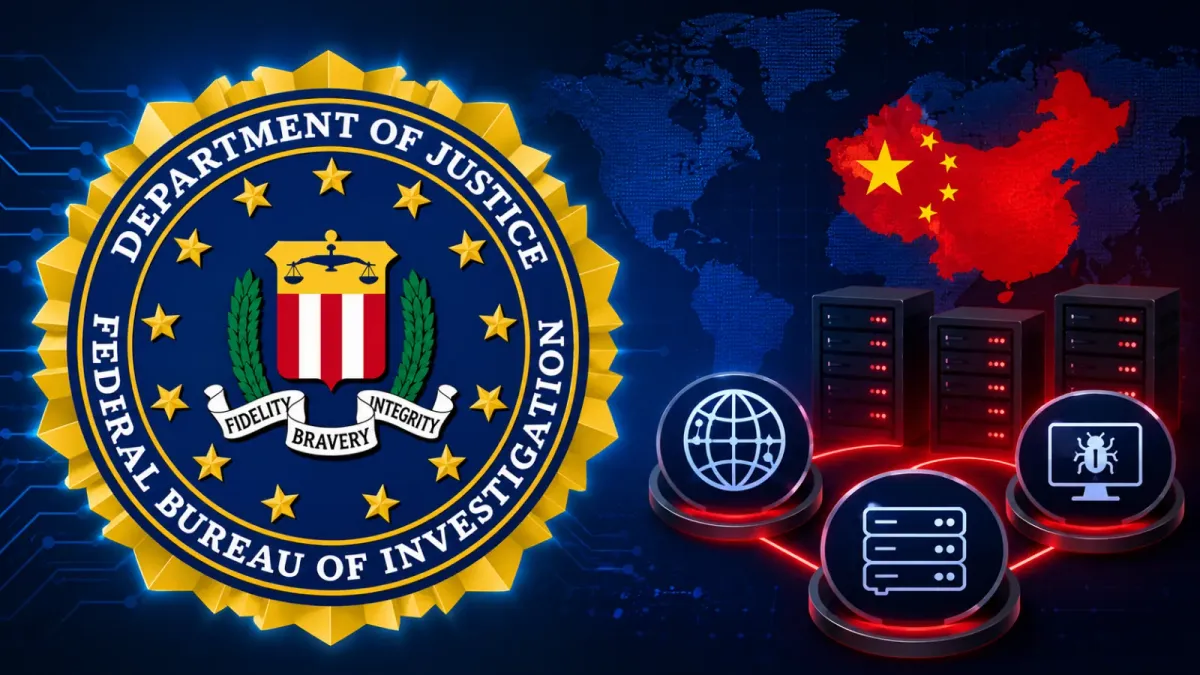 ФБР спря китайски хакерски платформи, използвани за атаки срещу НАСА и мрежи в САЩ