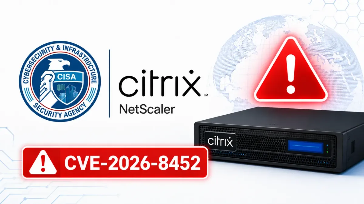 CISA предупреждава за уязвимост в Citrix NetScaler ADC и Gateway, експлоатирана при атаки