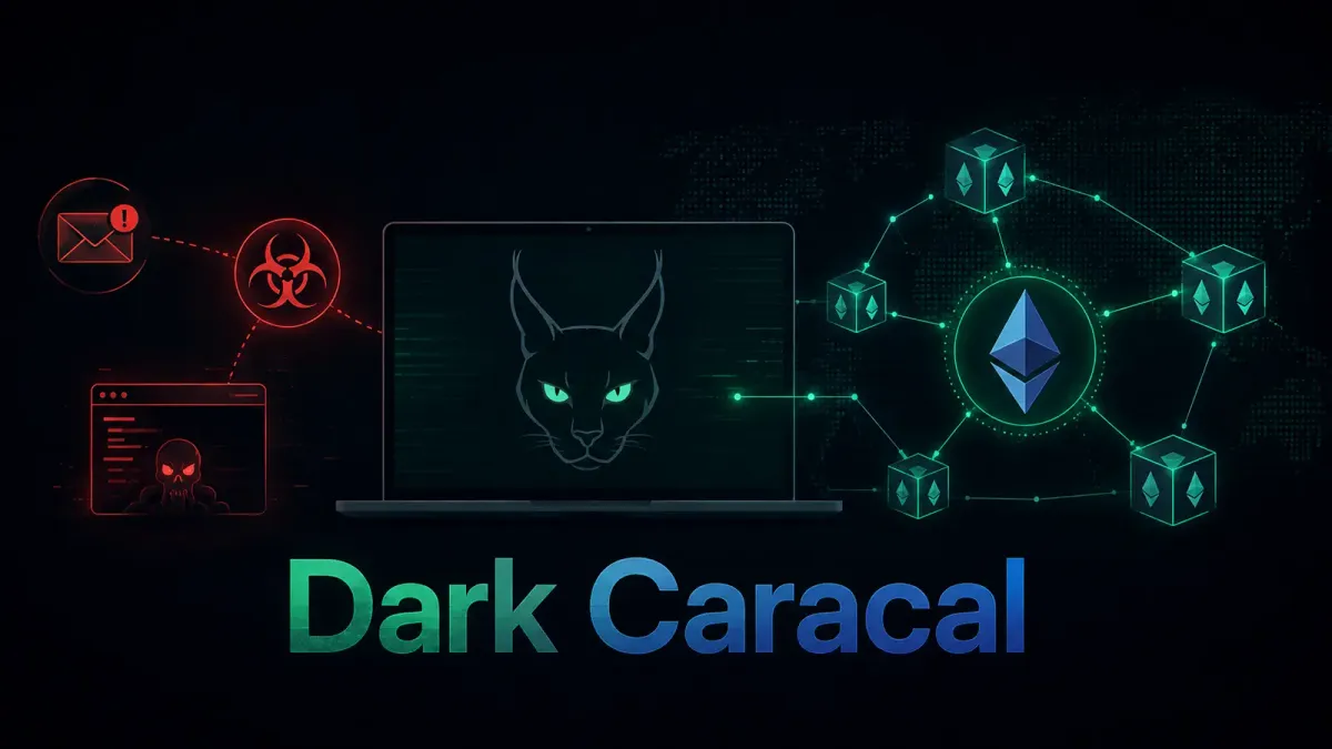 Хакерите от Dark Caracal използват блокчейна на Ethereum, за да поддържат връзка с нов зловреден код след срив на C2 сървърите
