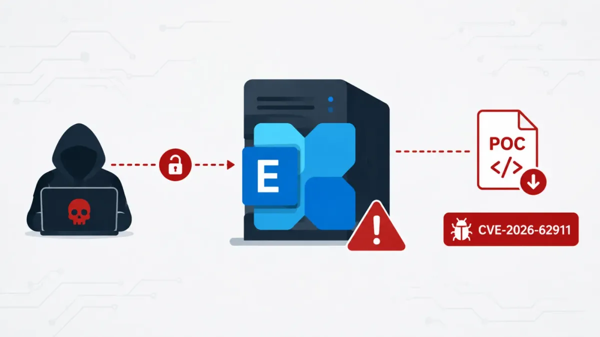 Публично пусната PoC експлойт демонстрация за уязвимост в Microsoft Exchange Server, позволяваща отдалечено изпълнение на код без автентикация
