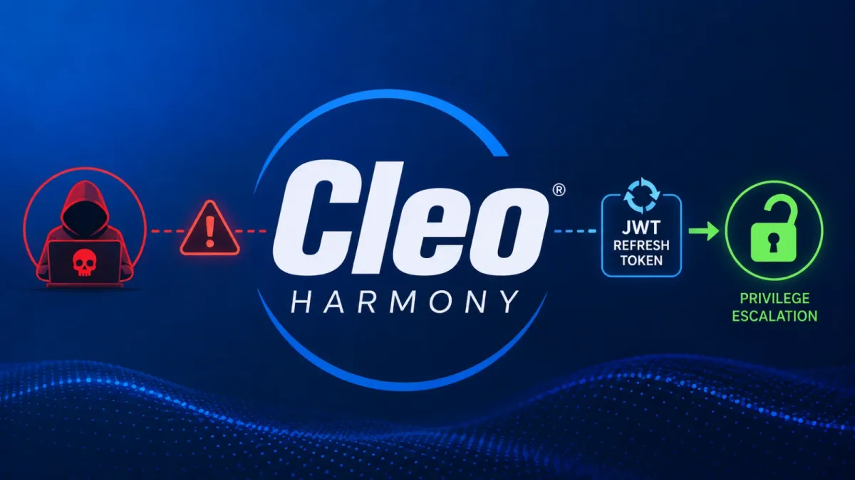 Уязвимост в Cleo Harmony позволява на отдалечени атакуващи да ескалират привилегии чрез JWT Refresh токен