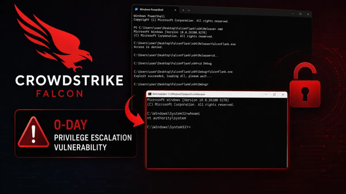 Изследовател твърди за zero-day уязвимост за ескалация на привилегии в CrowdStrike Falcon