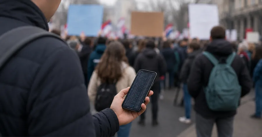 Шпионски софтуер Pegasus заразява iPhone на член на сръбското студентско движение чрез zero-click експлойт