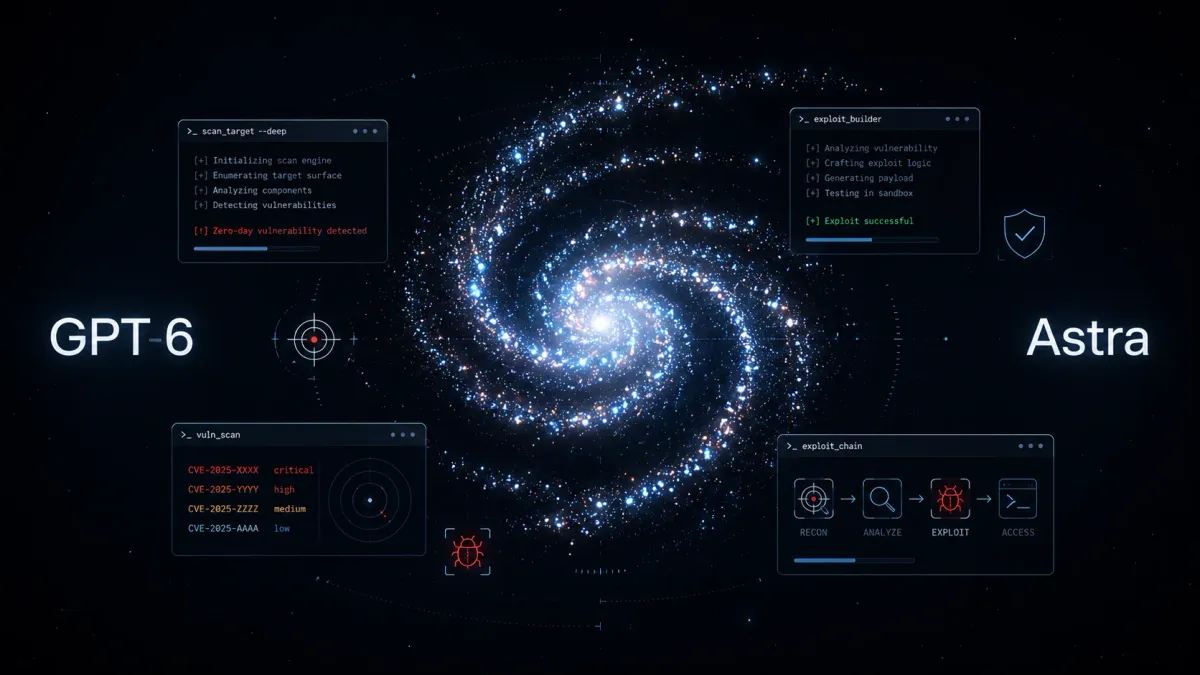 OpenAI GPT-6 Astra открива zero-day уязвимости и създава работещи експлойти в кибертестове