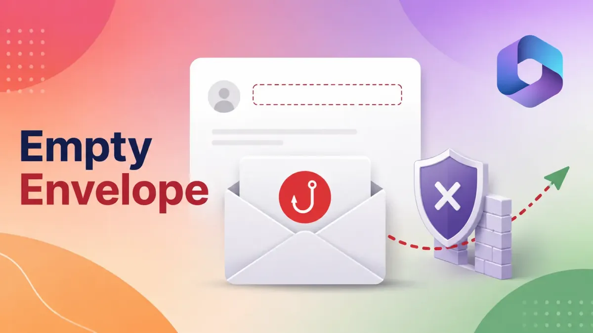 Техника за фишинг в Microsoft 365 използва празен подател в SMTP плика за заобикаляне на блокирането чрез Direct Send