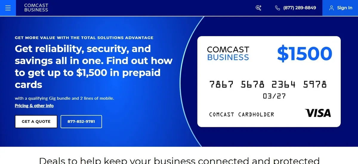 Управлявана мрежова стена и мрежови услуги за сигурност от Comcast Business