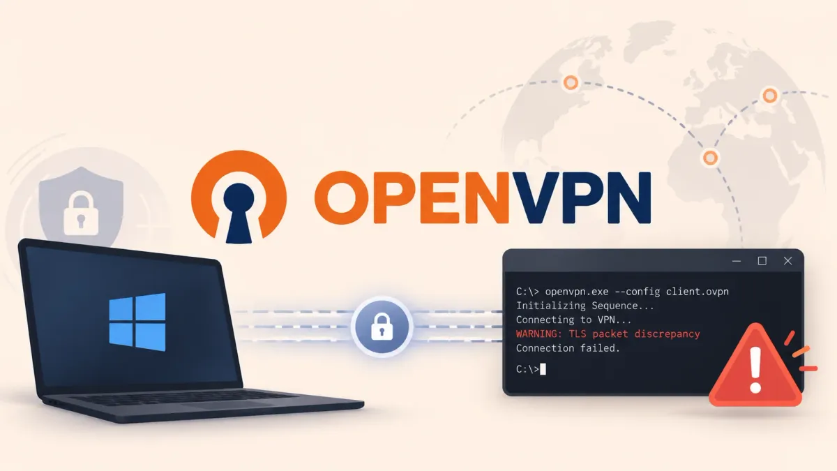 OpenVPN коригира 7 уязвимости в сигурността, засягащи VPN връзките и Windows системи