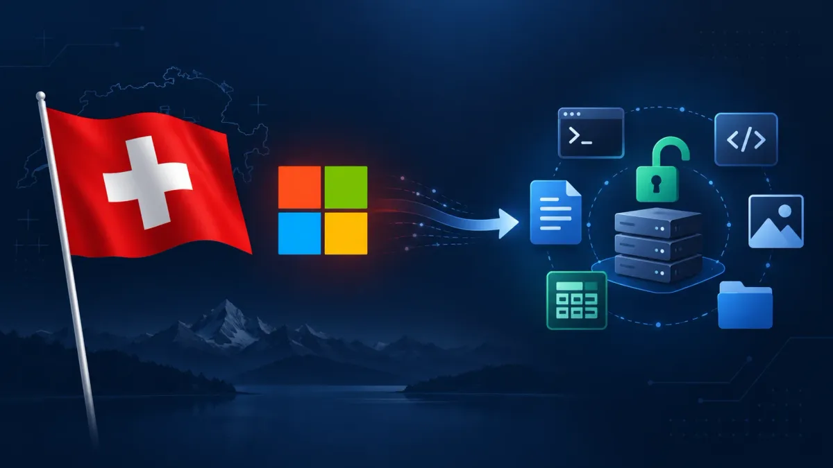 Швейцария се оттегля от Microsoft 365 в полза на алтернативи с отворен код