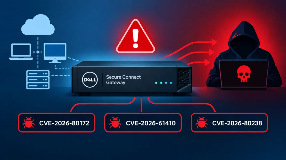 Уязвимости в Dell Secure Connect Gateway позволяват на киберпрестъпници да получат неоторизиран достъп