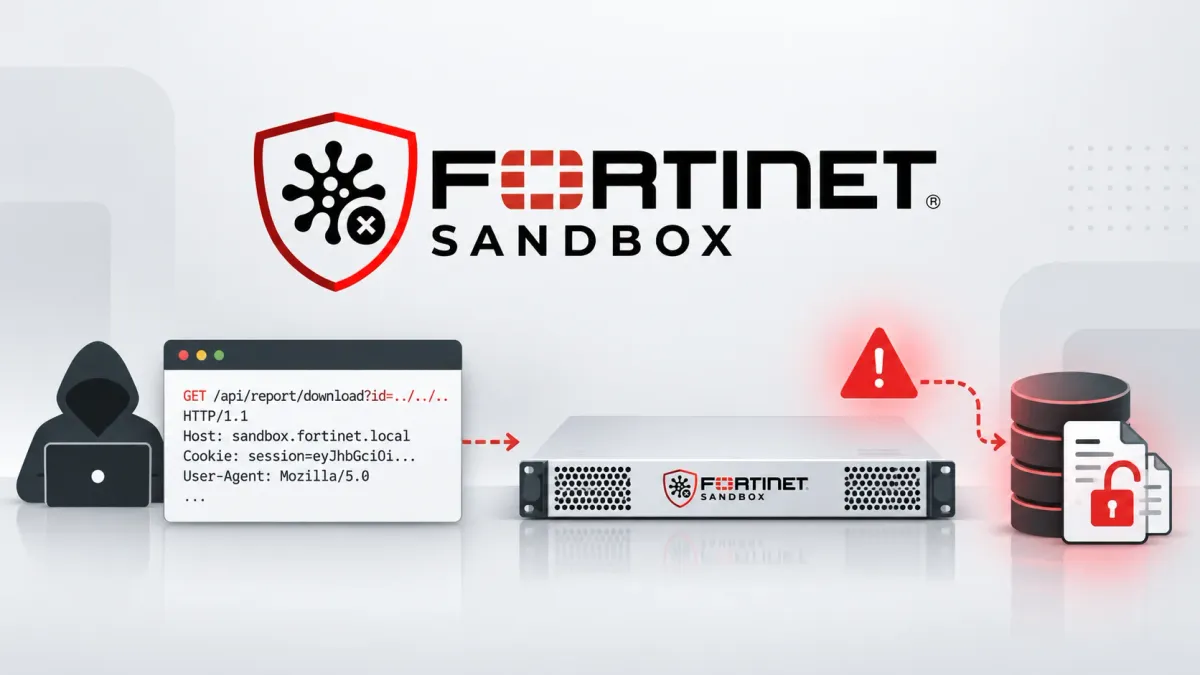 Уязвимост в FortiSandbox позволява на атакуващи достъп до чувствителна информация чрез специално конфигурирани HTTP заявки