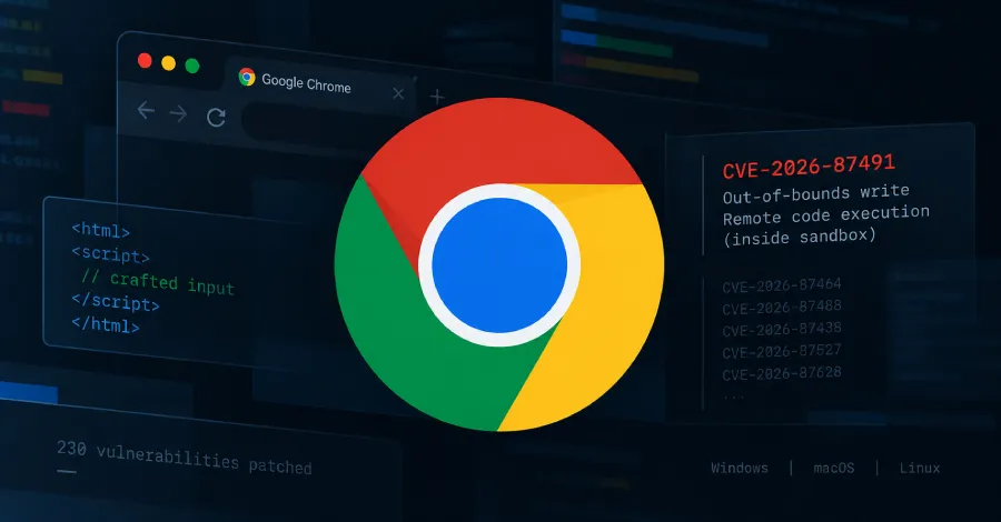 Zero-day уязвимост в Chrome V8, експлоатирана при реални атаки, позволява изпълнение на код в изолирана среда