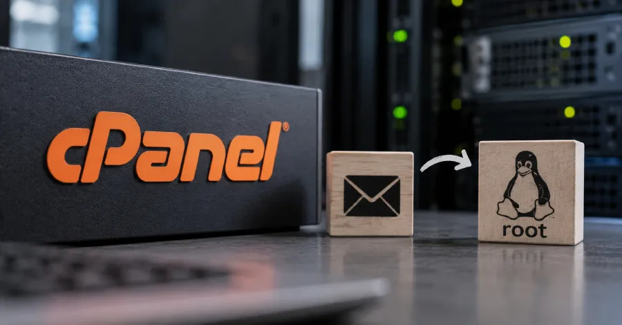 Нова уязвимост в cPanel позволява на хостинг акаунт с права за поща да изпълнява код като root
