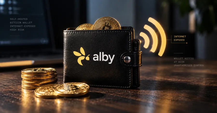 Критична уязвимост в Alby Hub може да позволи на атакуващи да поемат контрол над биткойн портфейли, достъпни през интернет
