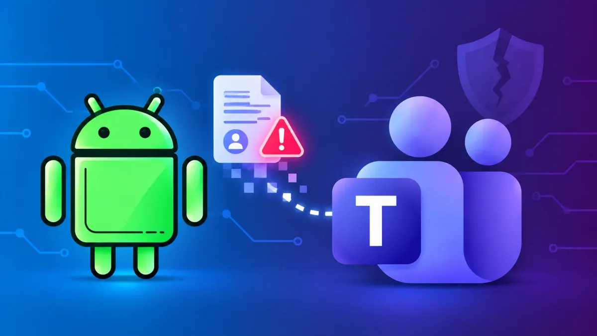Уязвимост в Microsoft Teams за Android разкрива чувствителна информация