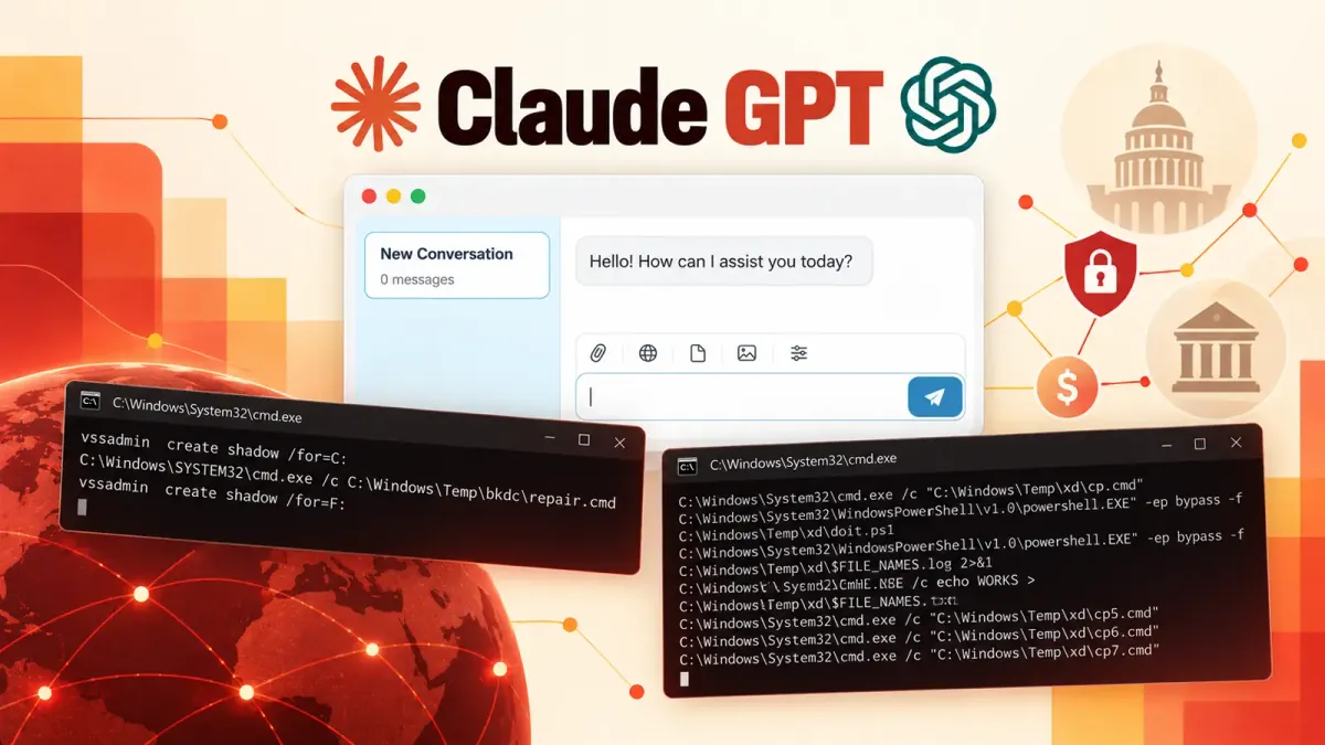 Хакери използват Claude и GPT базирани инструменти за подпомагане на пробиви в правителствени и финансови мрежи