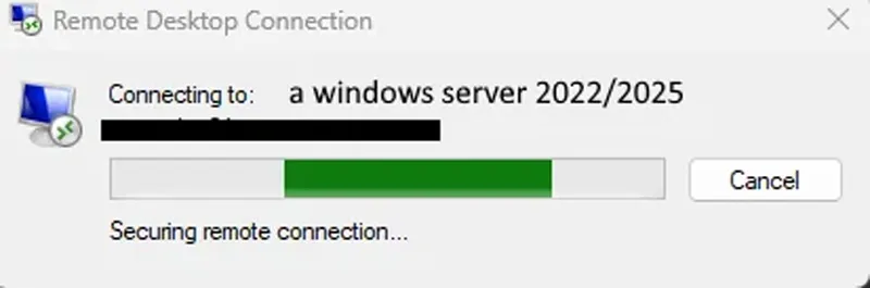 Увиснала Remote Desktop връзка
