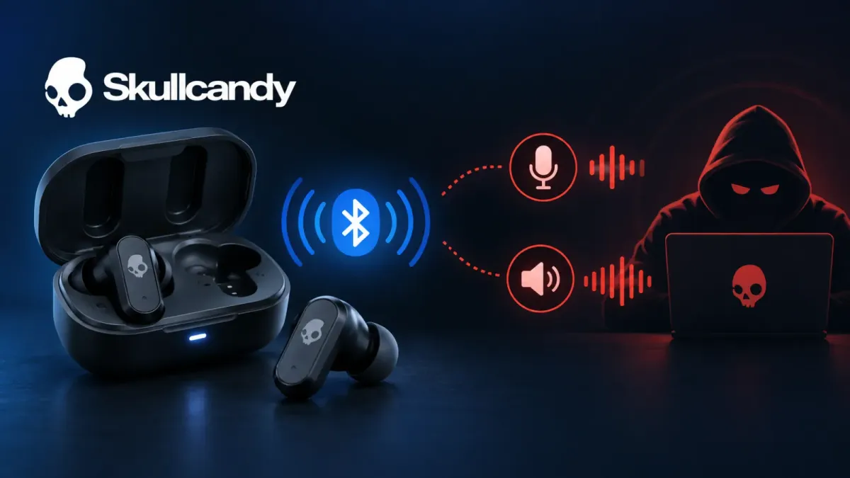 Уязвимост в Bluetooth при Skullcandy Dime 3 позволява на атакуващи наблизо да прихващат аудио и да подслушват през микрофона