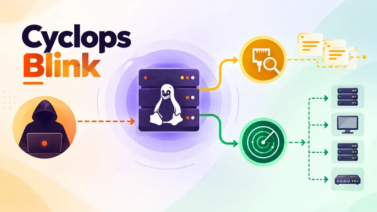 Cyclops Blink се развива в x86-64 Linux имплант с подслушване на пакети и сканиране на вътрешни мрежи