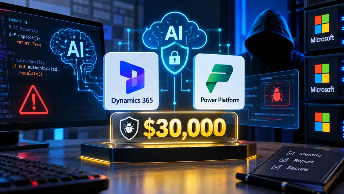 Microsoft предлага до $30 000 за критични AI уязвимости в Dynamics 365 и Power Platform