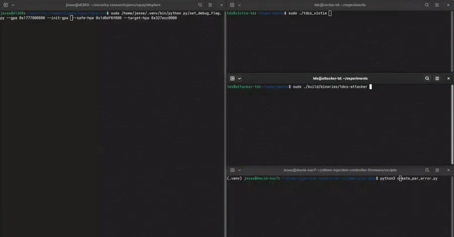 Нова атака DDRop пробива поверителните изчисления на Intel TDX и AMD SEV-SNP