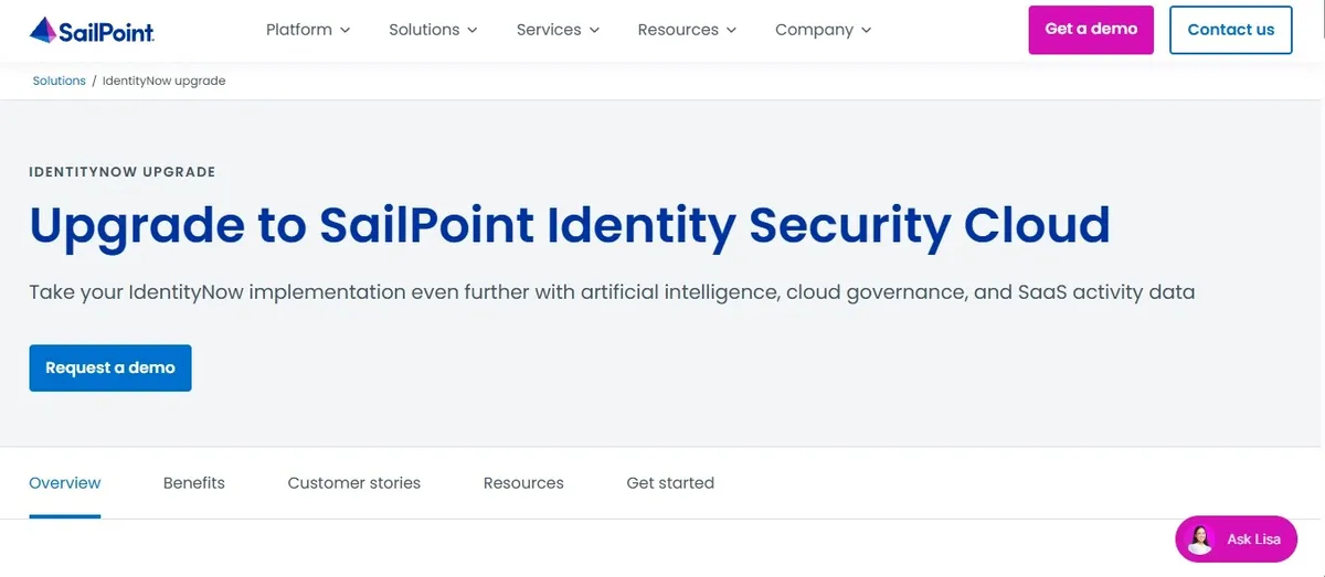 SailPoint cloud entitlement governance
