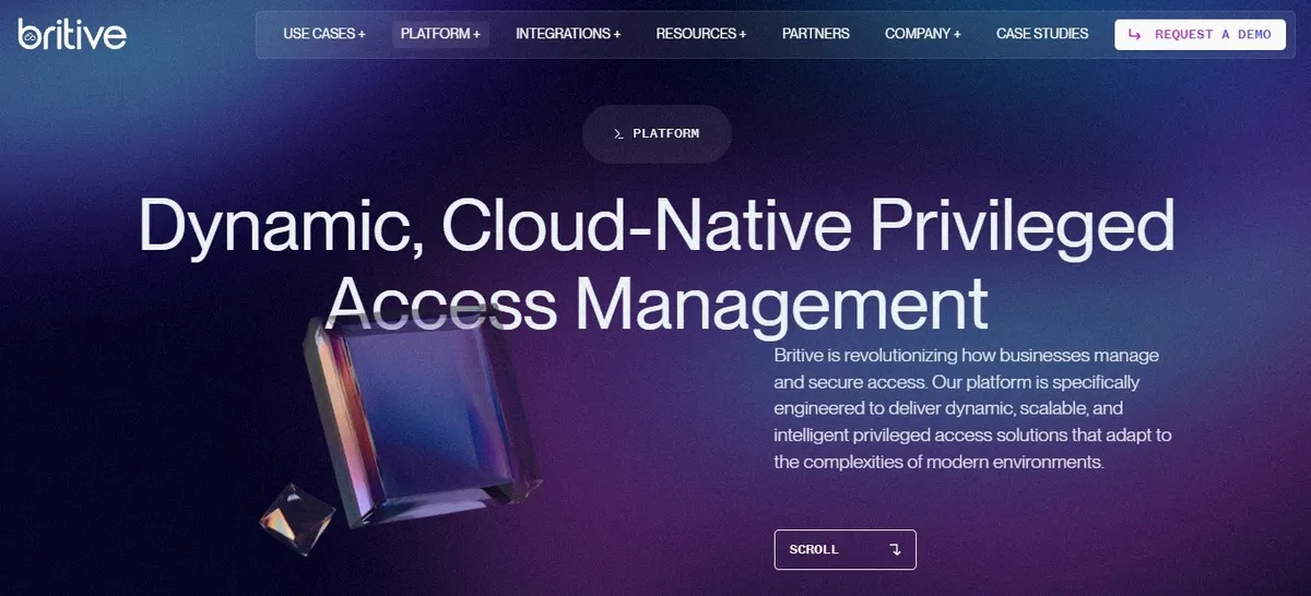 Britive just-in-time cloud access